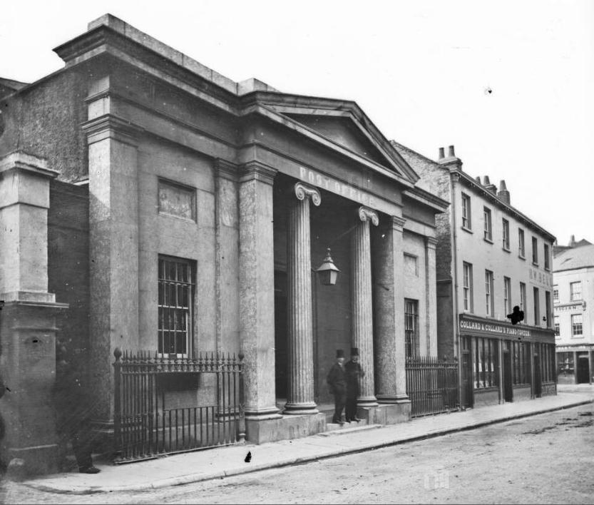 Cork Savings Bank, Pembroke Street, Cork. Stereo Pairs Collection, National Library of Ireland, STP_0575