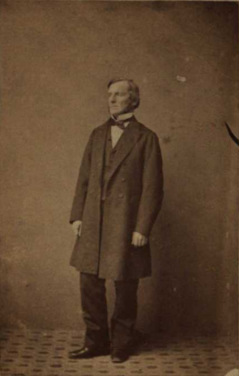 UCC, BP/1/356, Photo of George Boole standing, by Samuel Prout Newcombe (c1824-1912), before 1865