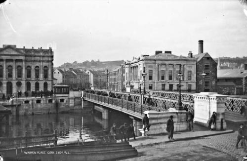 Cork Savings Bank, Warren's (Parnell) Place, Cork. Lawrence Collection, National Library of Ireland, L_CAB_02809