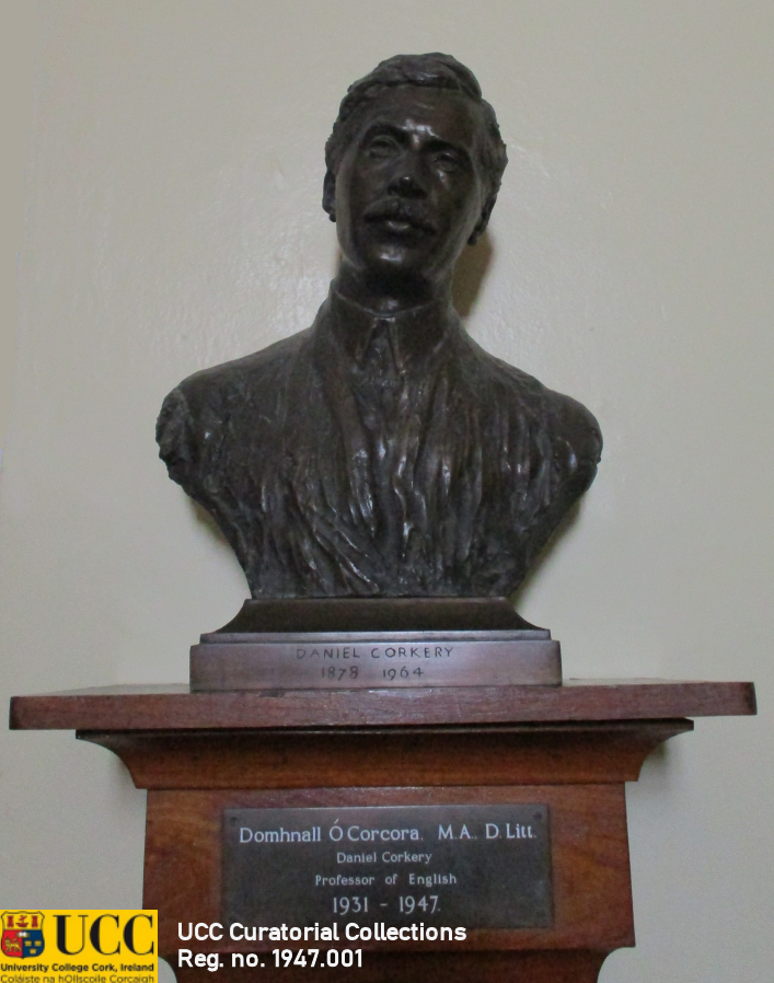 Portrait bust, Joseph Higgins (1885-1925), ‘Daniel Corkery’