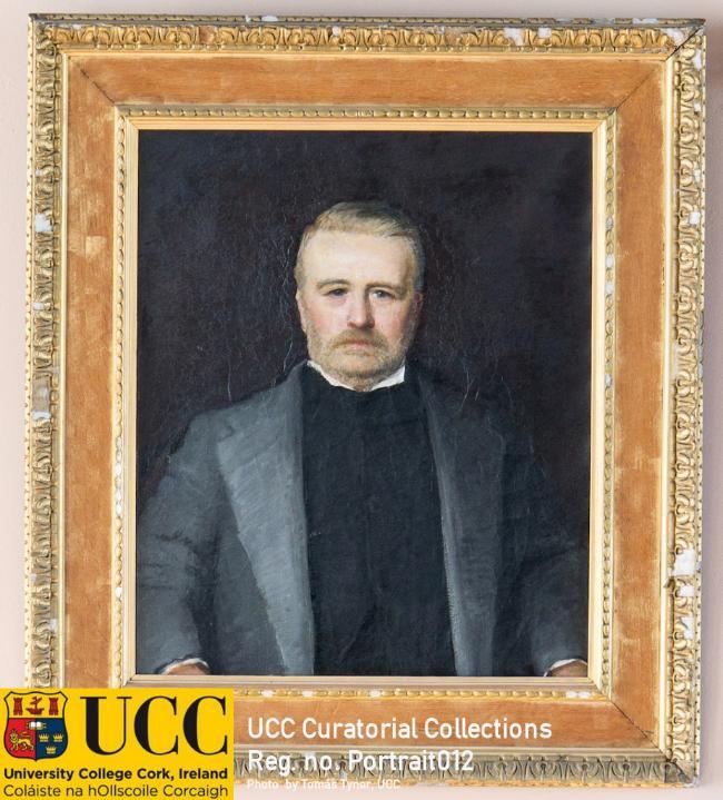 Portrait of James W. Slattery, President of Queen's College Cork