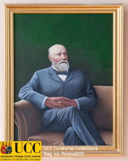 Portrait, Sir Rowland Blennerhassett, Mark Hathaway, UCC