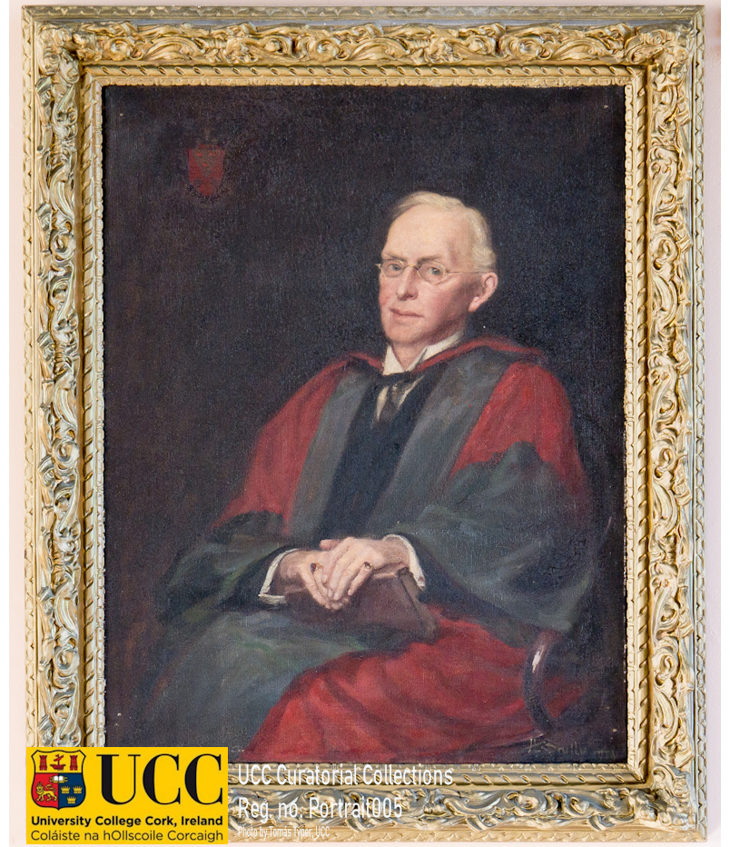 Portrait, J. H. Scully RHA (c.1860-1935), 'Sir Bertram C. A. Windle'