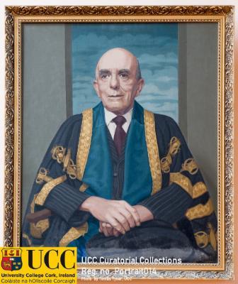 Portrait of Michael D. McCarthy by Edward McGuire RHA, UCC