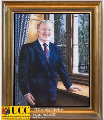 Portrait of Gerard T. Wrixon, by Trevor Goring, UCC