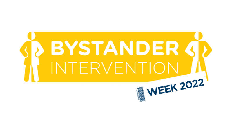 Bystander Intervention Week 2022 - Flag Raising | UCC Quad | Wed 16th Feb | 2:45pm