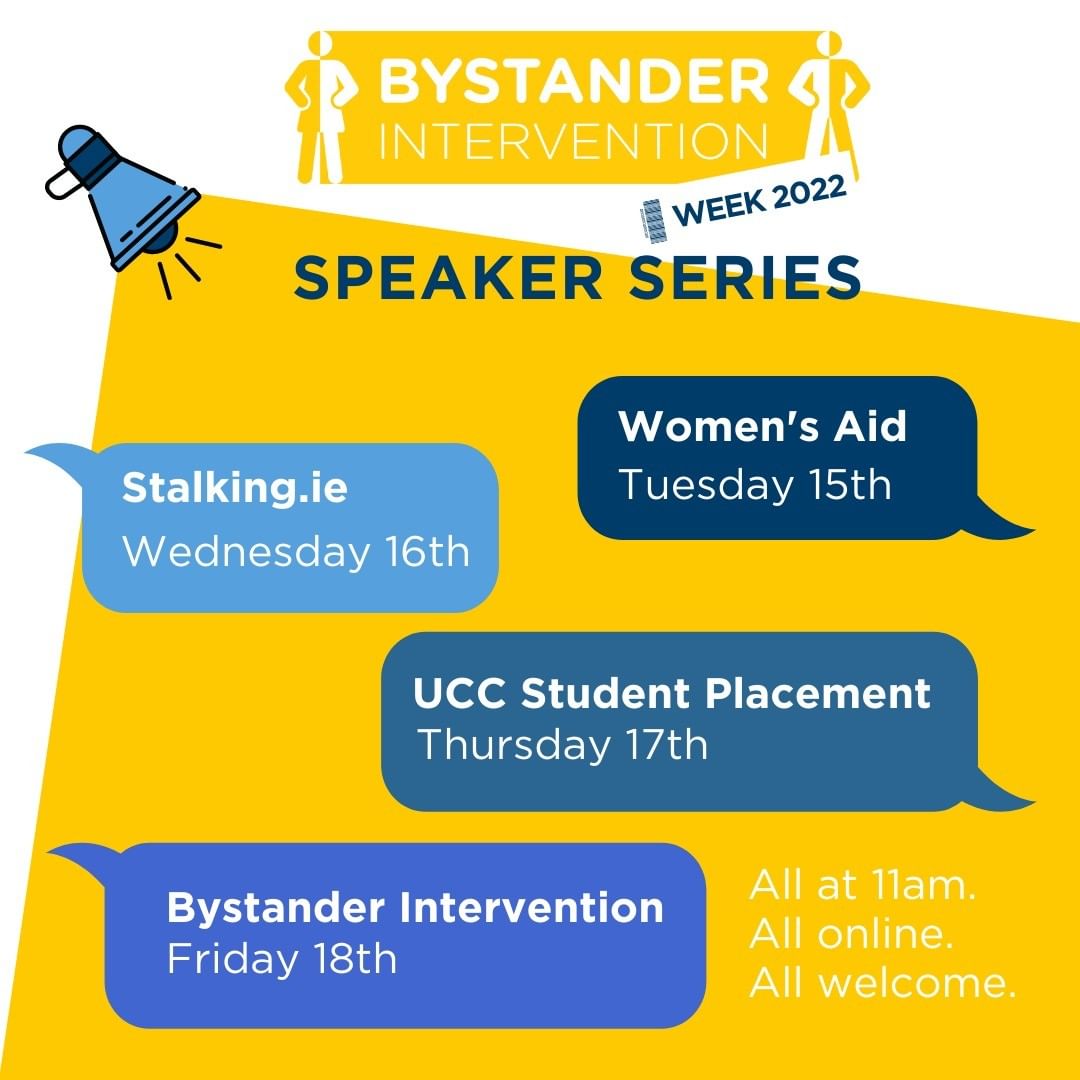 Bystander Intervention Week 2022 - Speaker Series