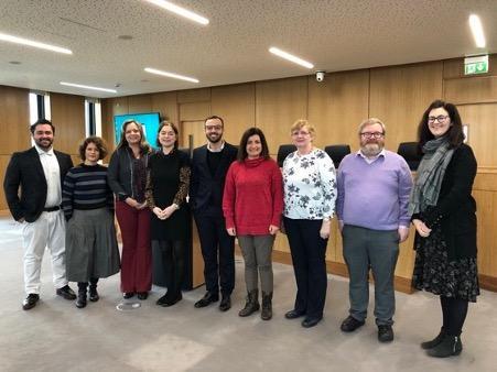 Photo of speakers at 'Gender Based Violence: Perspectives from Brazil and Ireland' Conference in UL in February 2020