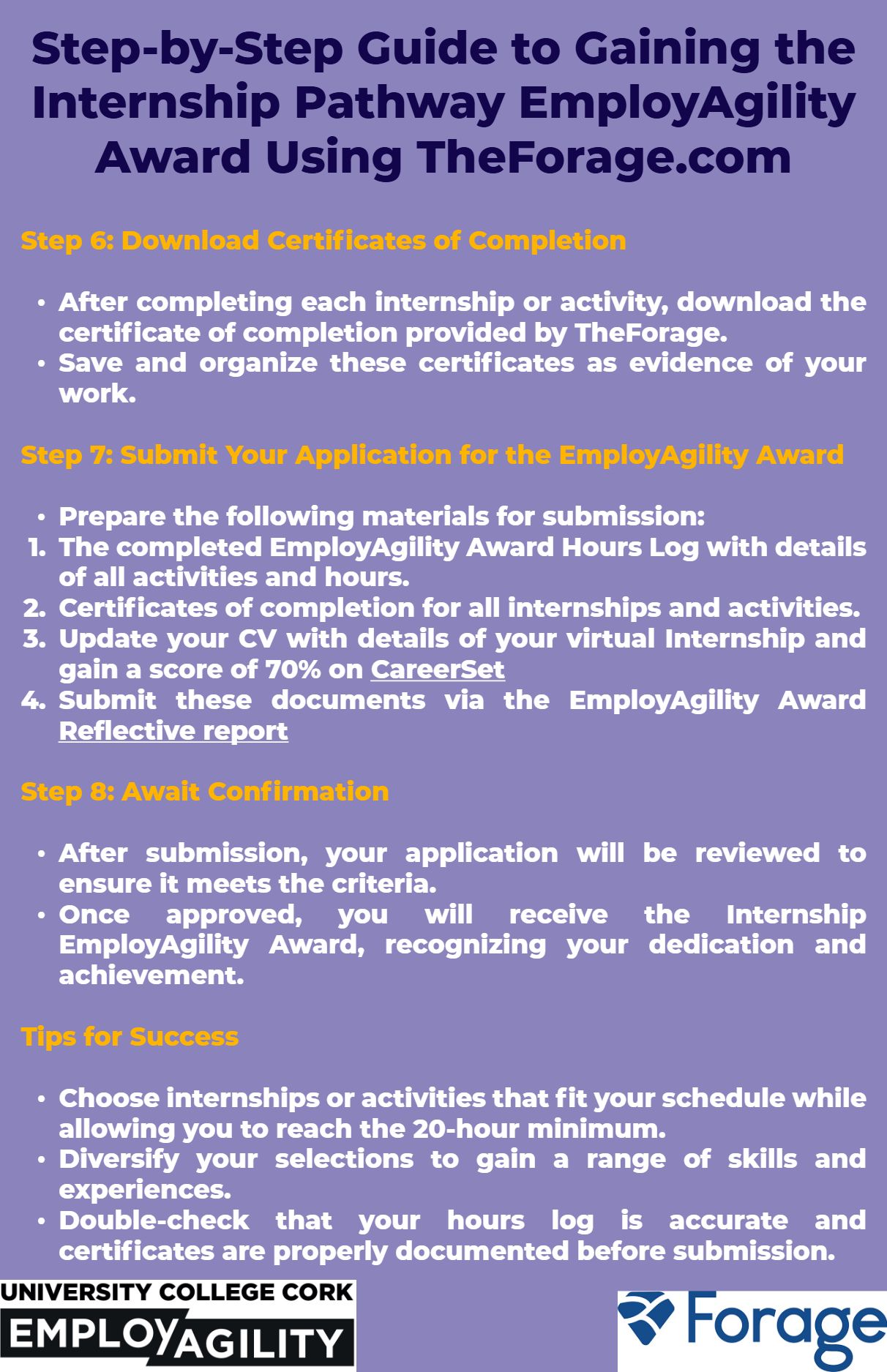 Forage how to EmployAgility