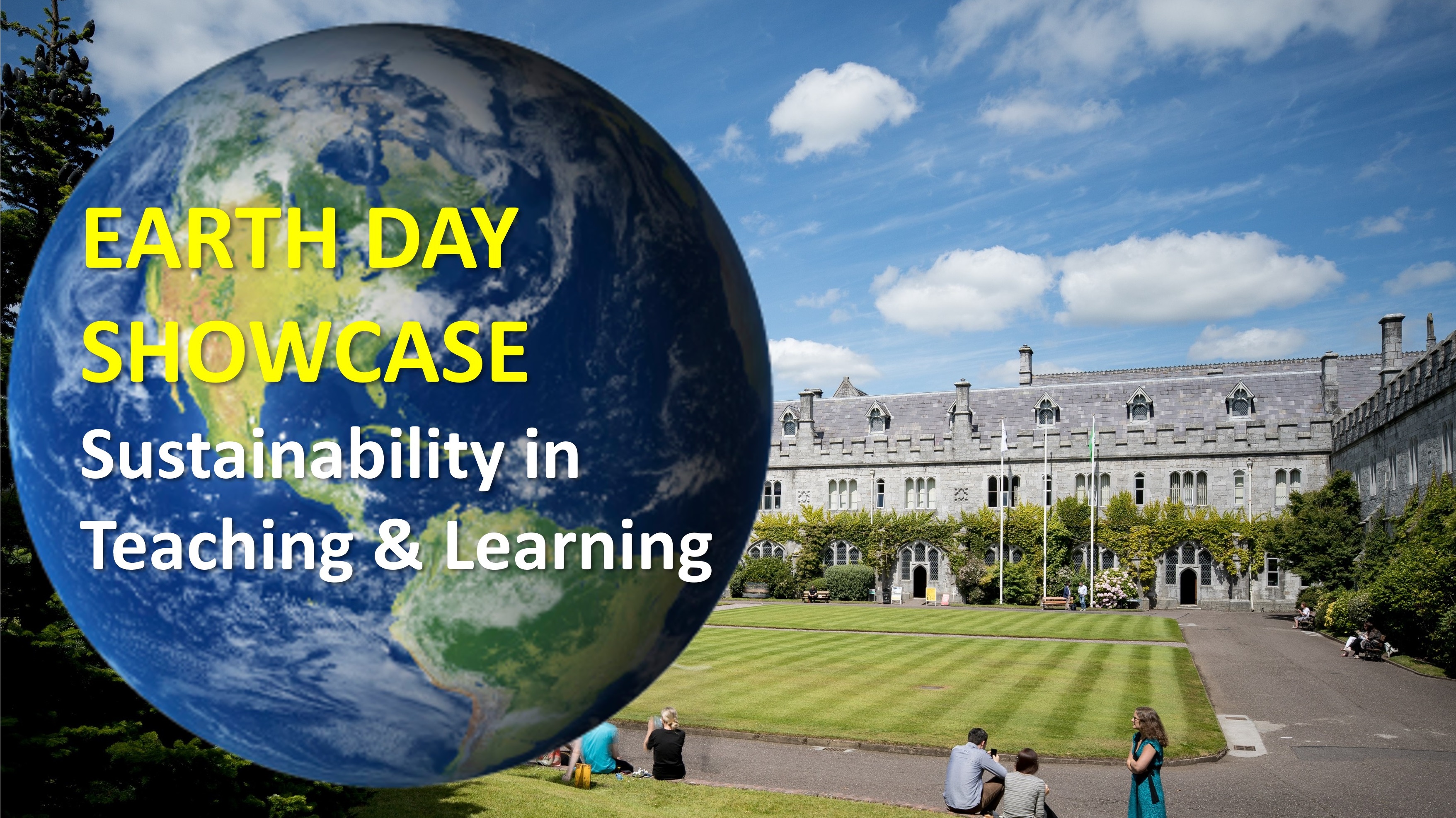 Earth encased in lightbulb on UCC campus