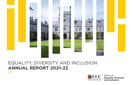 Cover page to UCC EDI Annual Report 2022