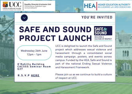 Launch of Safe and Sound