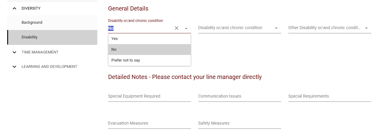 ESS Diversity Tool Screenshot of Data 2