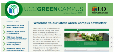 Green Campus Newsletter April 2018