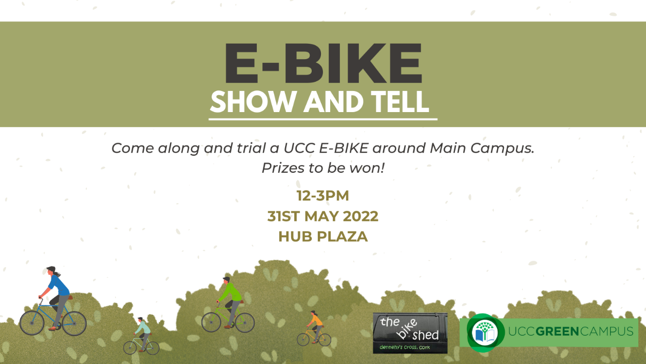 UCC hosts E-Bike Show and Tell Event