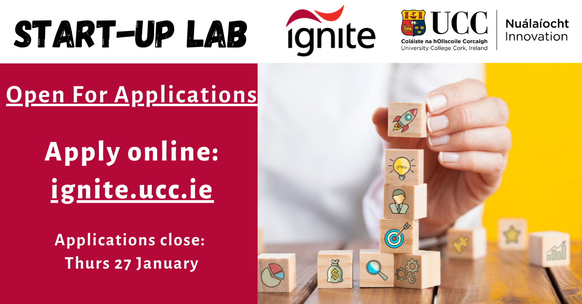 Start-Up Lab Open For Applications