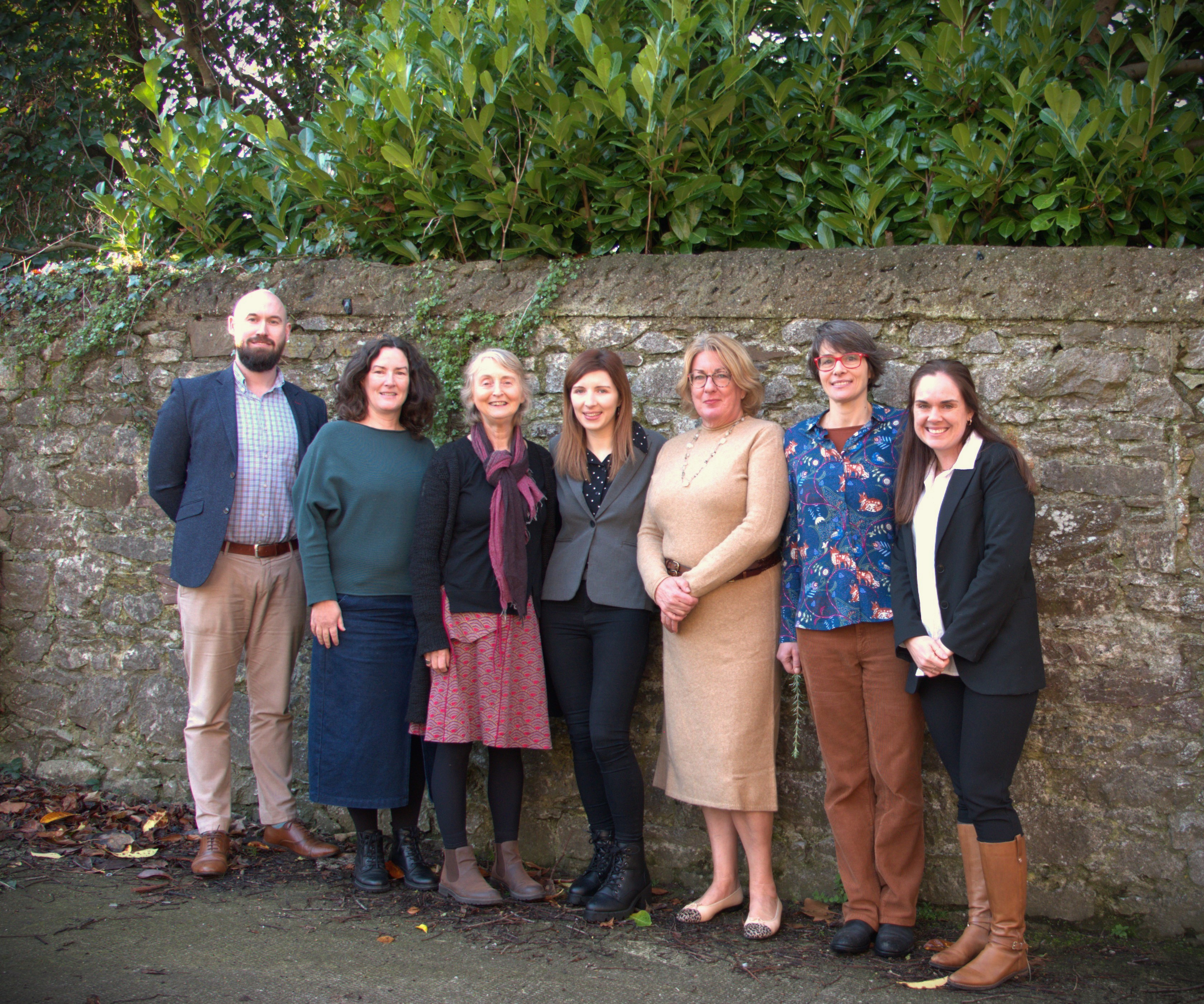 The QEU Team; Dr Stephen Hammel, Ms Deirdre O'Brien, Ms Sheila Ronan, Ms Marie O'Regan, Ms Elizabeth Noonan, Dr Silvia Brandi & Ms Seugnet Kritzinger