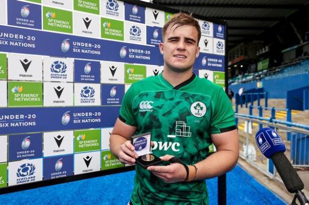 Alex Kendellen captains Ireland U-20 Six Nation's Squad