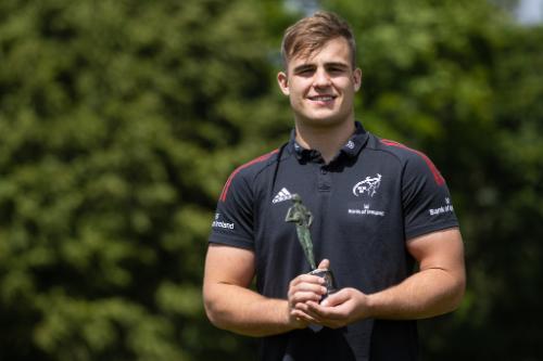 Alex Kendellen wins Munster Rugby Academy Player of the Year