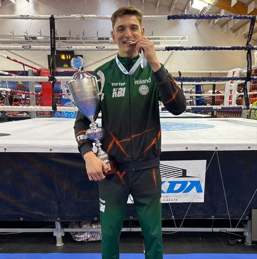 Quercus Scholar and WAKO Kick-Boxing World Champion, Conor McGlinchey