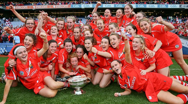 Libby, Hannah & Amy part of All-Ireland winning Cork team