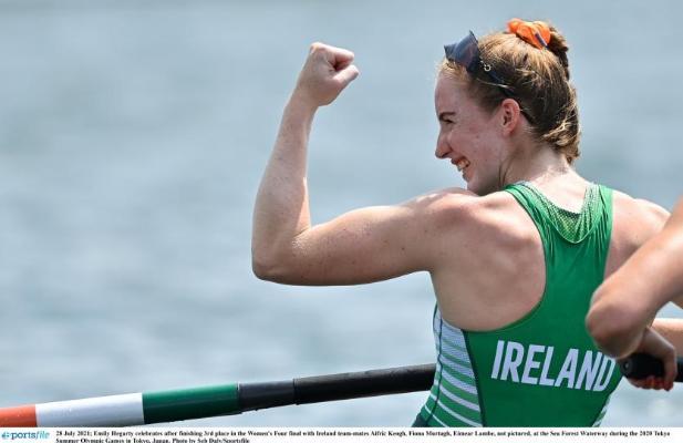 Emily Hegarty & Crew: Irish Times/Sport Ireland Sportswomen of the Month