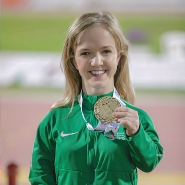 Mary Fitzgerald wins three GOLD medals