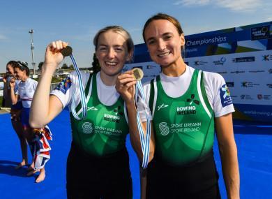 Mags and Aoife win Bronze at the World Rowing Championships