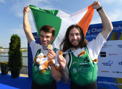 Paul wins Gold at the Rowing World Championships