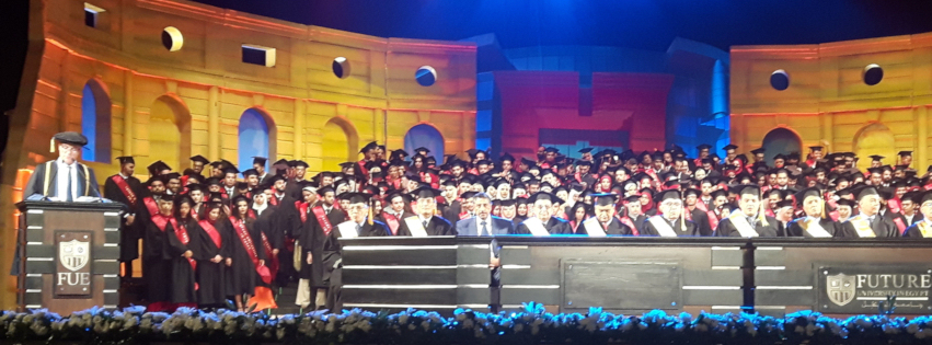 Professor John O’Halloran attends Future University inaugural graduation ceremony