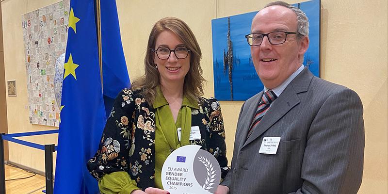 UCC receive prestigious EU award for inclusive gender equality achievements in Research and Innovation