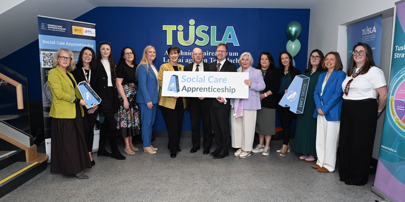 Ministers, UCC Staff & Tusla at Social Care Apprenticeship Launch Ministers, UCC Staff & Tusla at Social Care Apprenticeship Launch