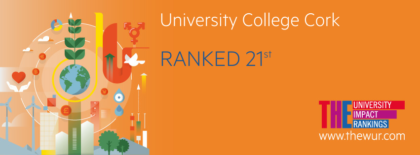 UCC ranks 21st in global University Impact Rankings 2019