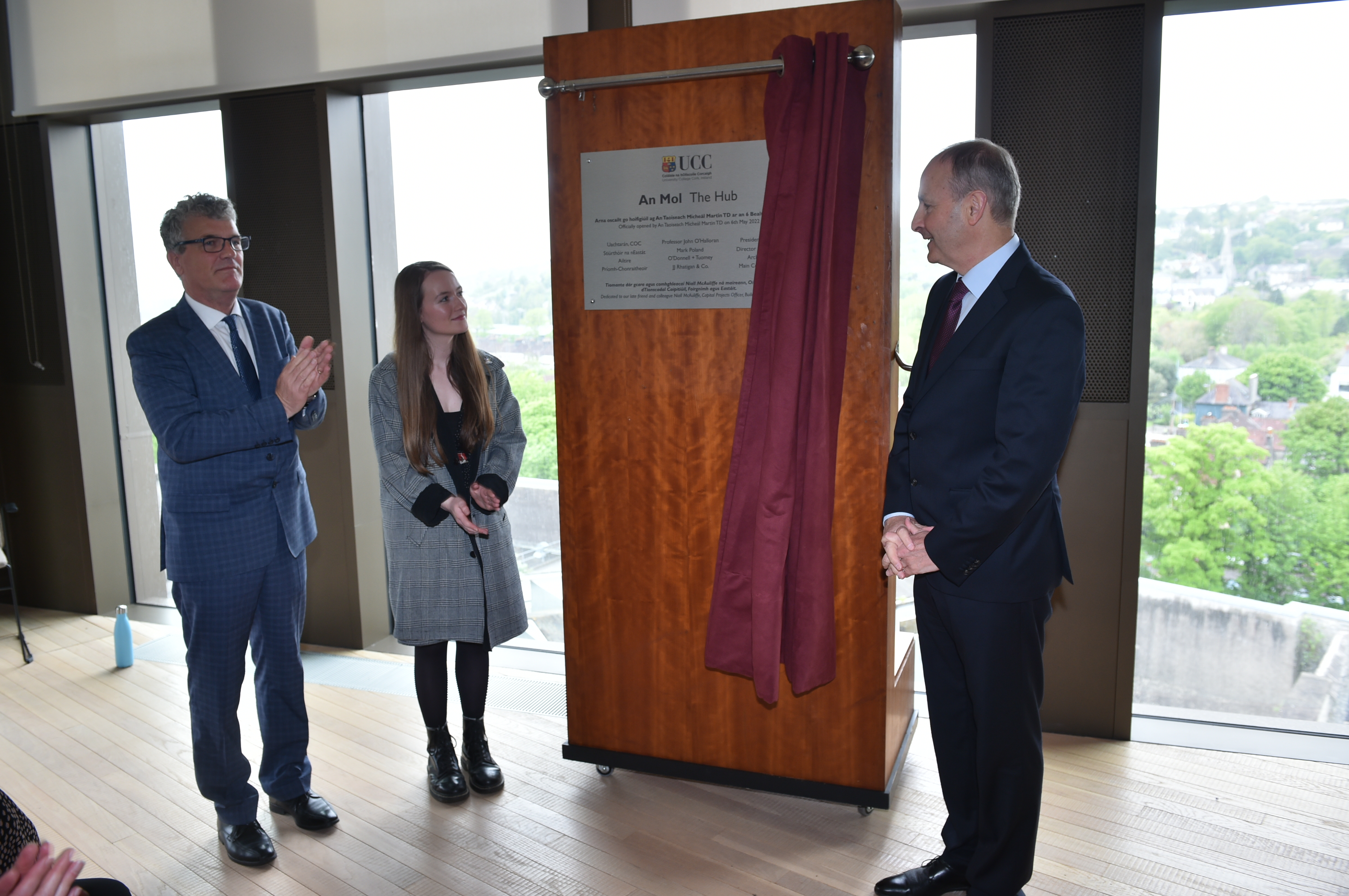 An Taoiseach Micheál Martin TD officially opens The Hub