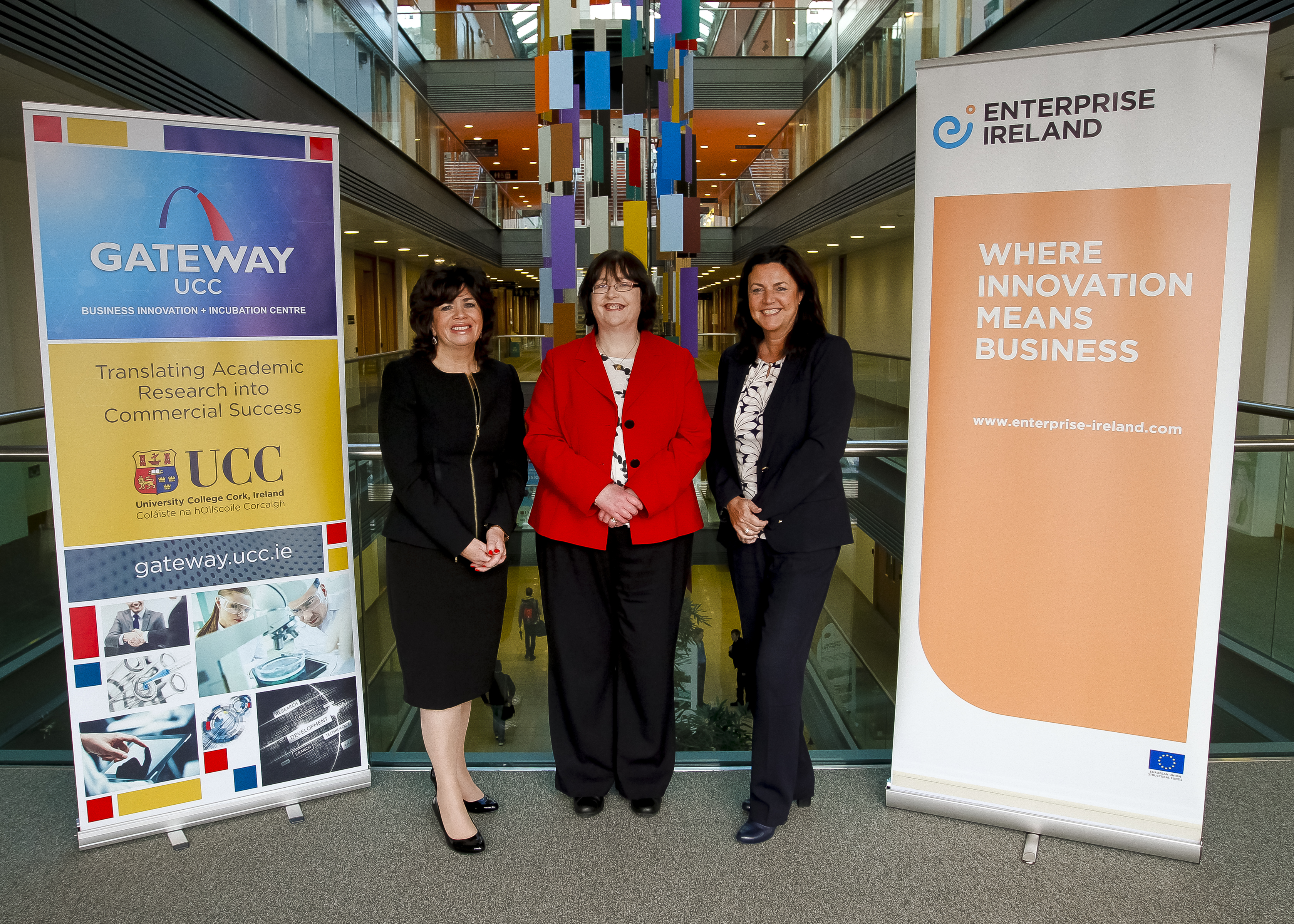 GATEWAY UCC Hosts EI International Competitive Start Funding Pitching Event