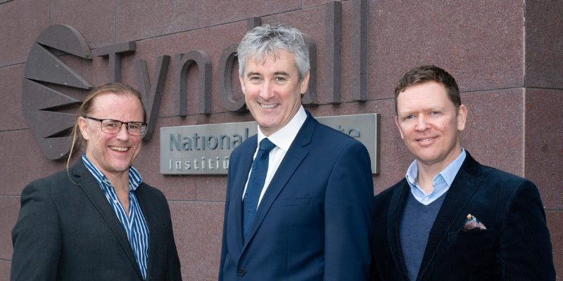 (L-R): Mícheál Collins, Spin-out Manager, UCC Innovation; Peter Finnegan, Head of New Ventures, Tyndall National Institute and Simon Factor, Head of New Ventures and Investments, NovaUCD.