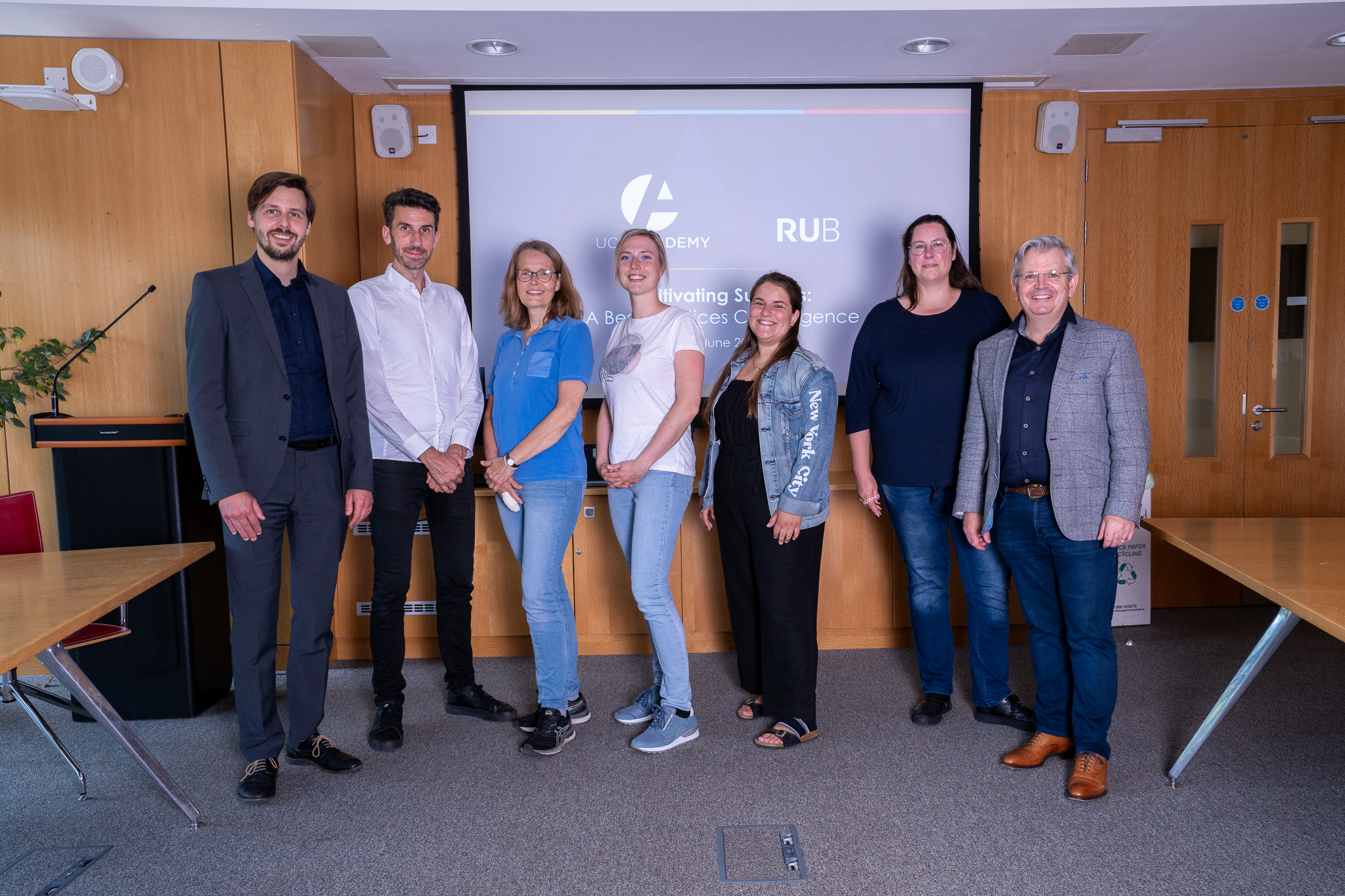 Finance Staff Visit from Ruhr University Bochum