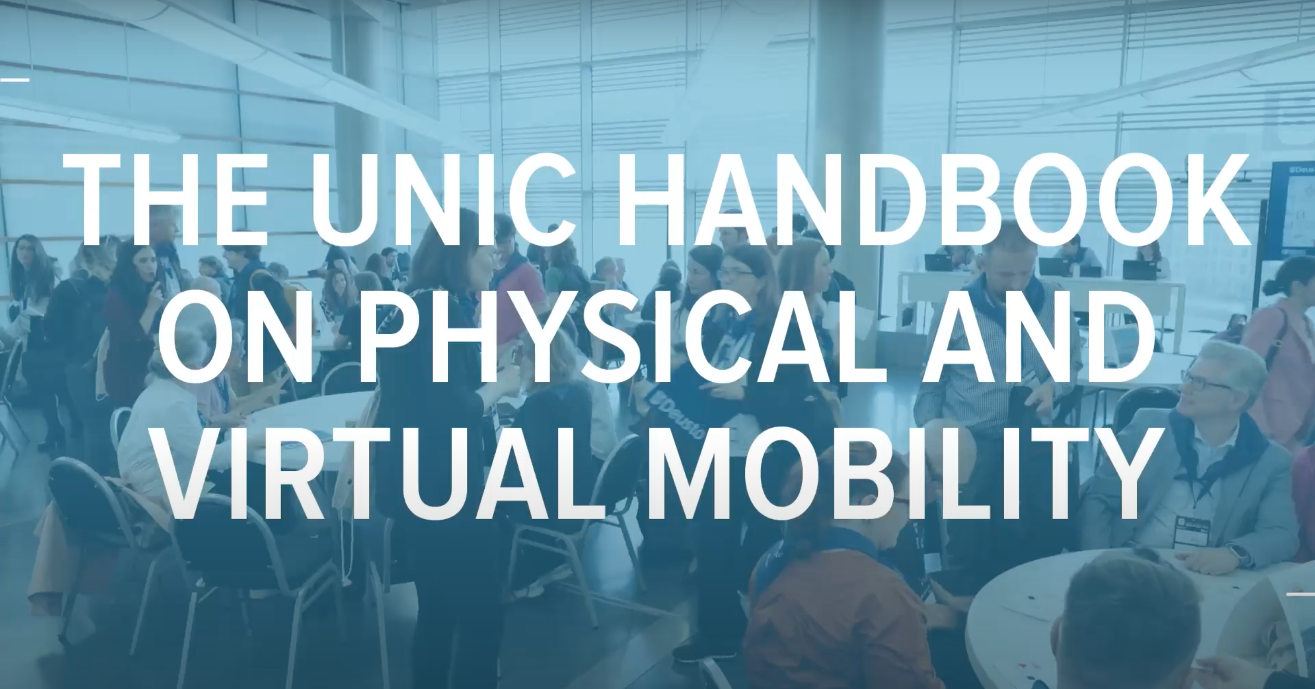 Introducing: The UNIC Handbook on Physical and Virtual Mobility