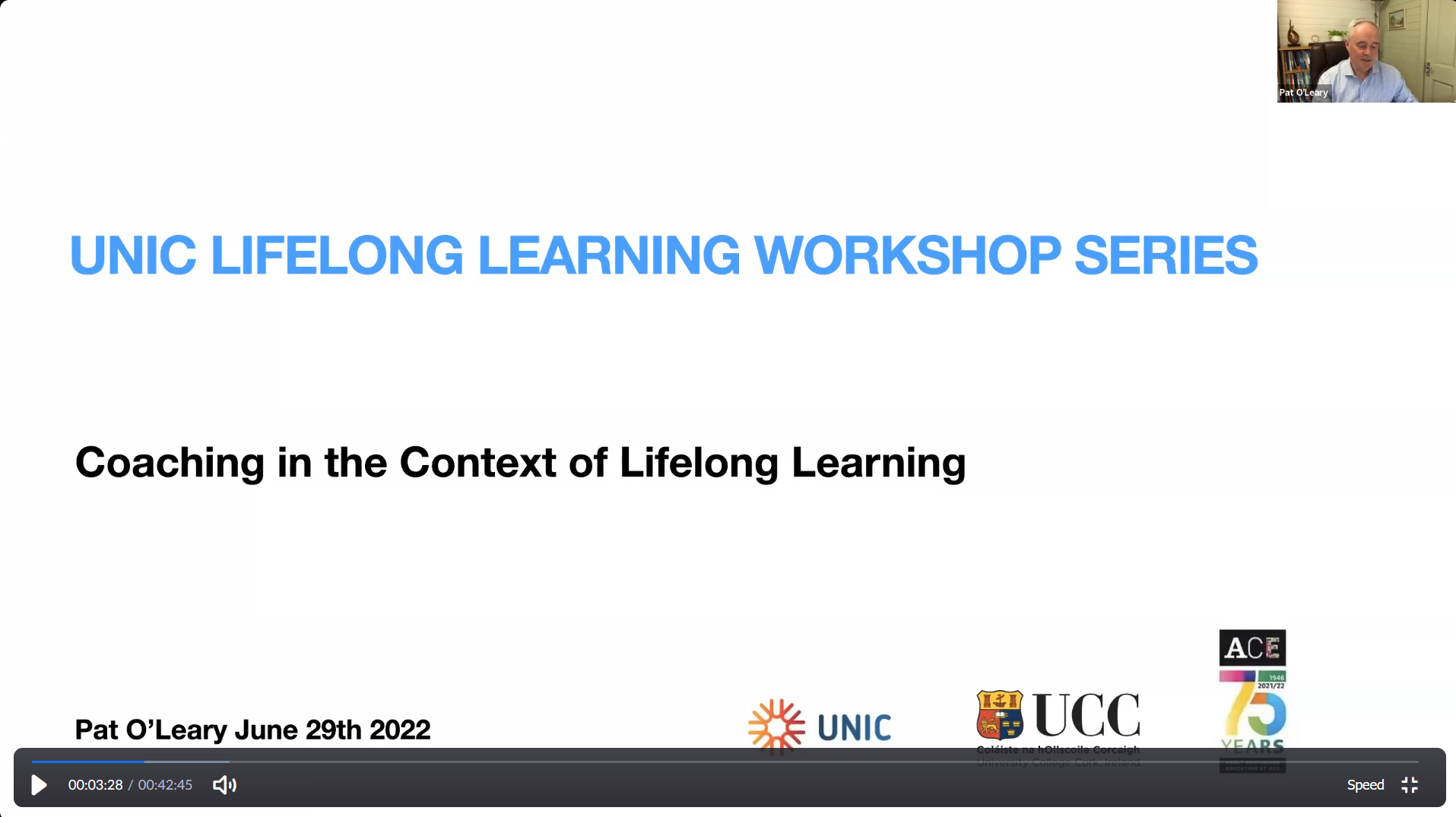 Workshop: Coaching in the Context of Lifelong Learning