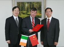 UCC President awarded Honorary Professorship by Beijing Technology and Business University