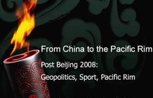 UCC hosts International Conference “Post Beijing 2008: Geopolitics, Sport, and Pacific Rim”