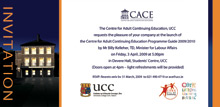 Courses for Adult Learners unveiled by UCC’s Centre for Adult Education (CACE)