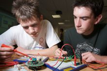 Engineers of the future attend “Enlightened Electronics” at Tyndall