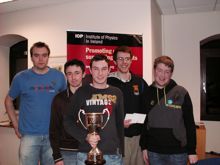 UCC Physics Students retain Intervarsity Quiz Title