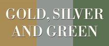Gold, Silver and Green wins International Book Award

