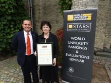 Presentation of QS Five Star Award